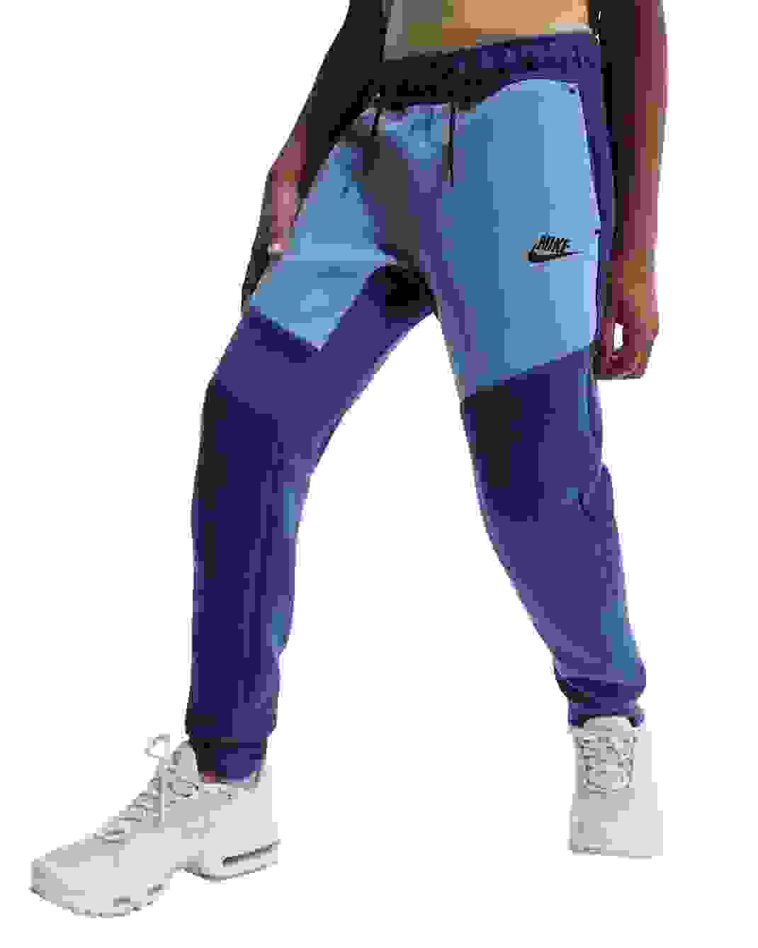 Nike Sportswear Tech Fleece Big Kids' Navy/Blue Joggers